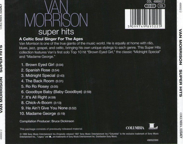 Van Morrison : Super Hits (CD, Comp)