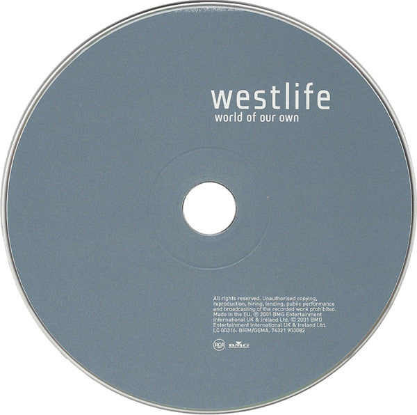 Westlife : World Of Our Own (CD, Album, Son)