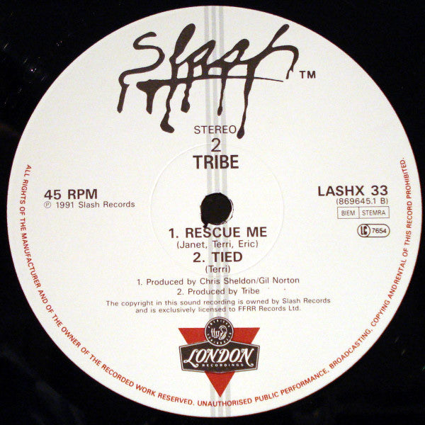 Tribe (6) : Joyride (I Saw The Film) (12", Single)