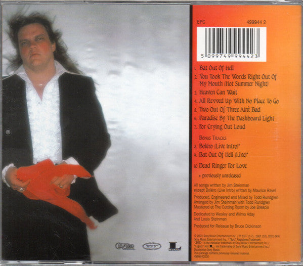 Meat Loaf : Bat Out Of Hell / Dead Ringer (CD, Album, RE + CD, Album, RE + Box, Comp)