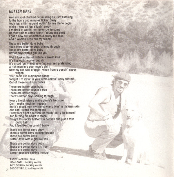 Bruce Springsteen : Lucky Town (CD, Album)