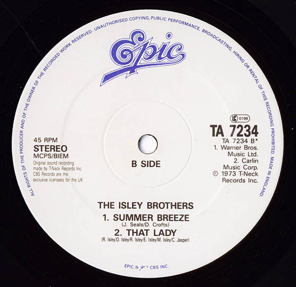 The Isley Brothers : Harvest For The World (12", Single)