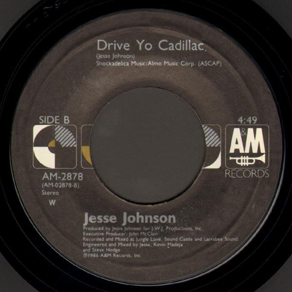 Jesse Johnson Featuring Sly Stone : Crazay (7", Single, Car)