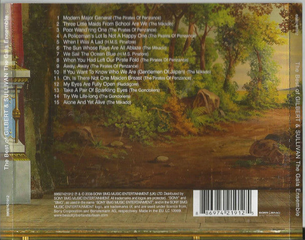 The Gala Ensemble : The Best Of Gilbert & Sullivan (CD, Album, Comp)