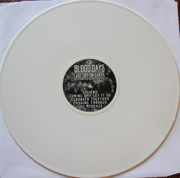 Blood Days : Last Day On Earth (12", MiniAlbum, Ltd, Whi)