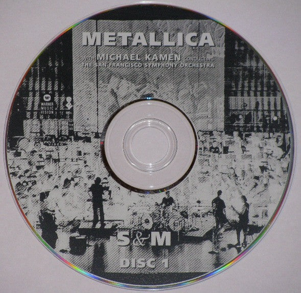 Metallica With Michael Kamen Conducting San Francisco Symphony : S&M (2xDVD-V, Multichannel, PAL)