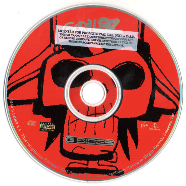 Gorillaz : G-Sides (CD, Comp, Promo)