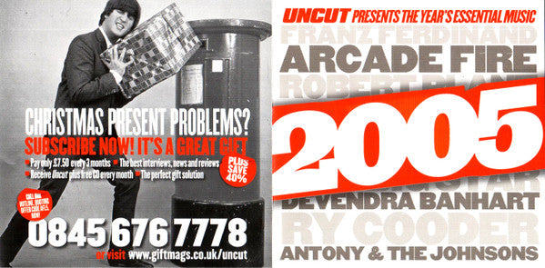Various : 2005 (Uncut Presents The Year's Essential Music) (CD, Comp)