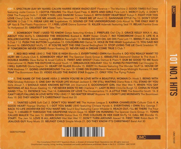 Various : 101 No.1 Hits (5xCD, Comp)