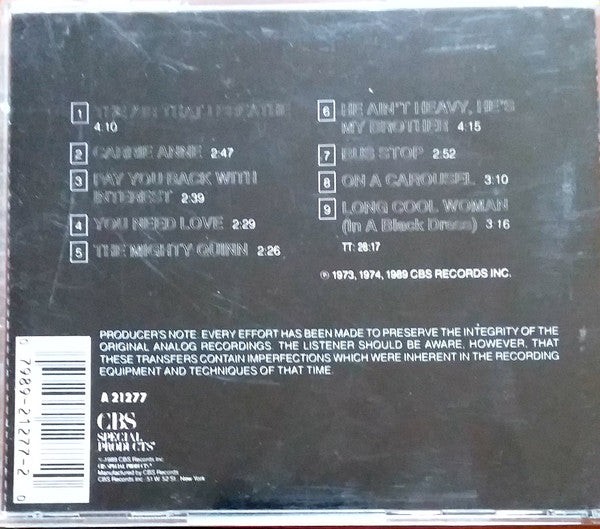 The Hollies : The Hits (CD, Comp)