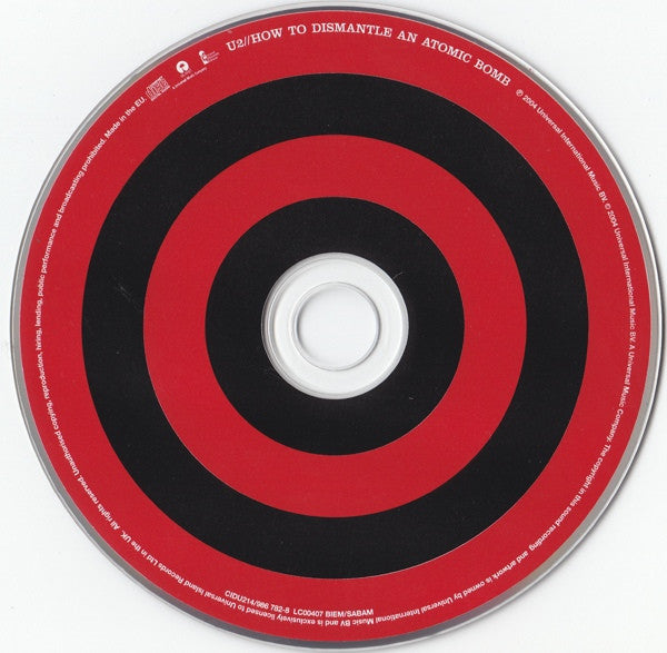 U2 : How To Dismantle An Atomic Bomb (CD, Album, S/Edition)