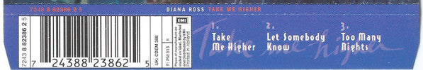 Diana Ross : Take Me Higher (CD, Single)