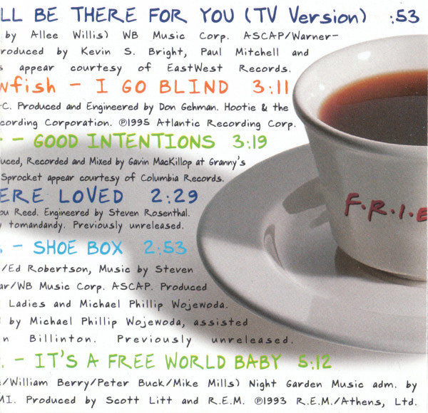 Various : Friends (CD, Album)