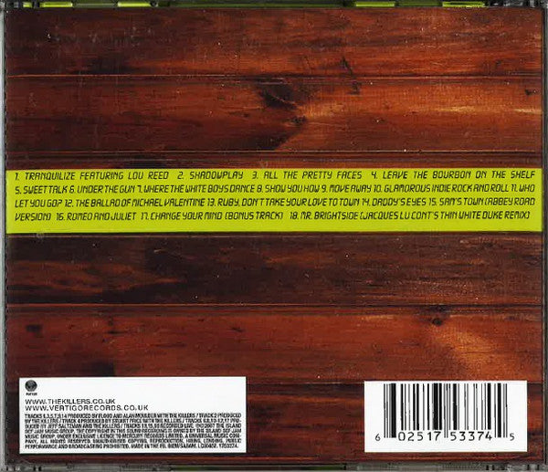 The Killers : Sawdust (CD, Album, Comp)