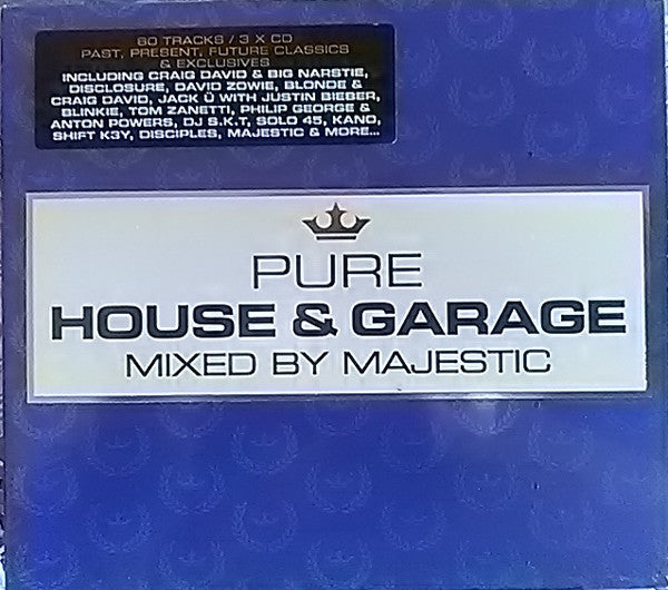 Majestic MC : Pure House & Garage (3xCD, Mixed)