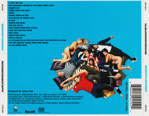 Bloodhound Gang : Hooray For Boobies (CD, Album)