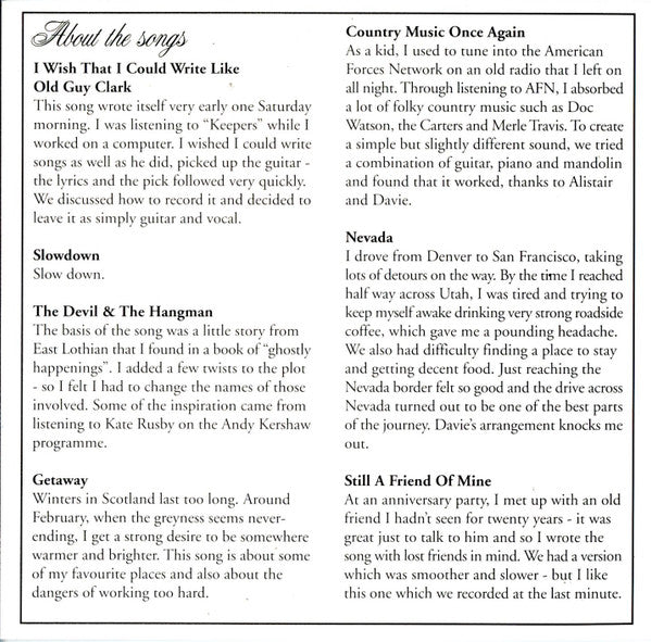 Tom Clelland : Little Stories (CD, Album)