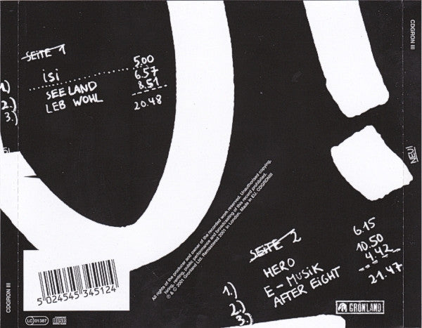 Neu! : Neu! '75 (CD, Album, RE, RM)