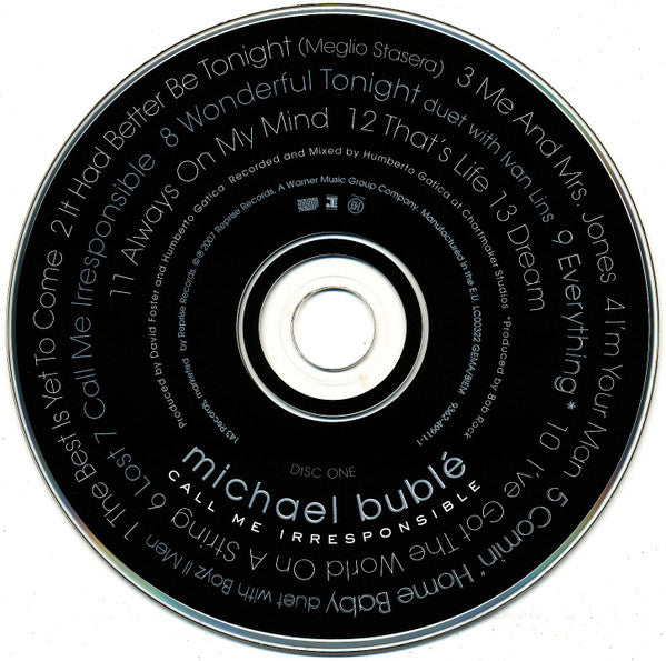 Michael Bublé : Call Me Irresponsible (2xCD, Album, Dlx, Tou)