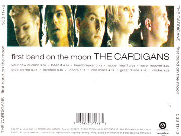 The Cardigans : First Band On The Moon (CD, Album, RE, Dis)