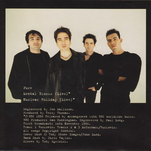 3 Colours Red - Pure (CD) (Very Good Plus (VG)) - DaddyPop