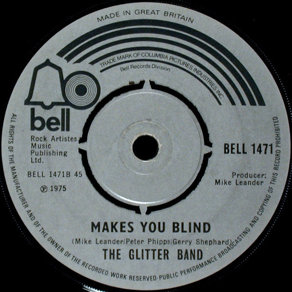 The Glitter Band : People Like You And People Like Me (7", Single)