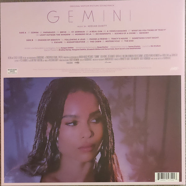 Keegan DeWitt : Gemini (Original Motion Picture Soundtrack) (LP)