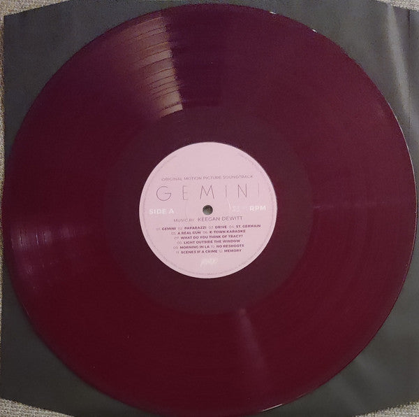 Keegan DeWitt : Gemini (Original Motion Picture Soundtrack) (LP)