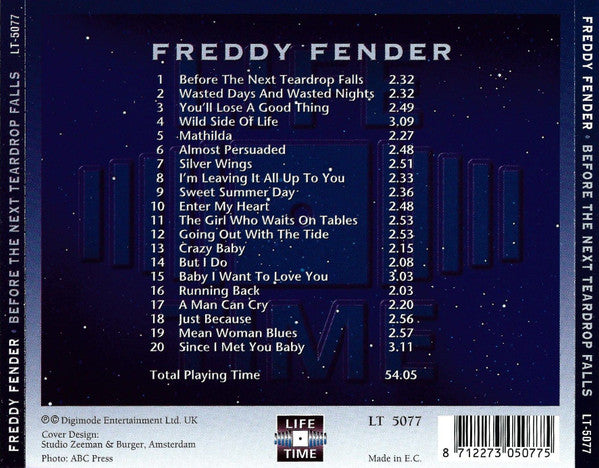 Freddy Fender (2) : Before The Next Teardrop Falls (CD, Comp)