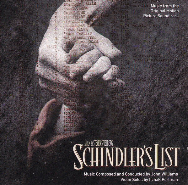 John Williams (4) : Schindler's List (Music From The Original Motion Picture Soundtrack) (CD, Album)