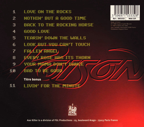 Poison (3) : Open Up And Say ...Ahh! (CD, Album, Ltd, Num, RE, O-C)