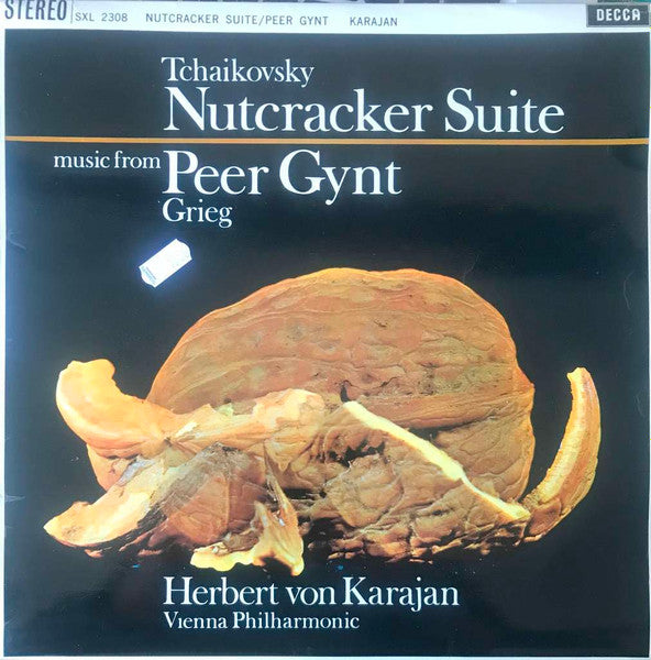 Pyotr Ilyich Tchaikovsky, Edvard Grieg, Herbert von Karajan, Wiener Philharmoniker : Nutcracker Suite / Music From Peer Gynt (LP, RP)