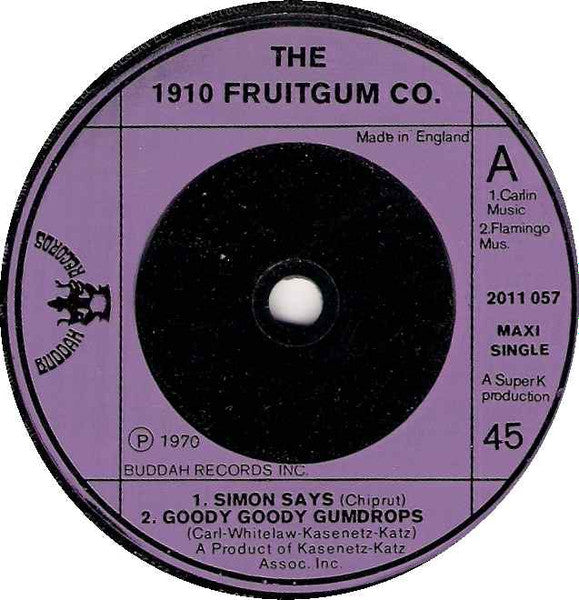 1910 Fruitgum Company - Simon Says (7) (Very Good Plus (VG)) - DaddyPop