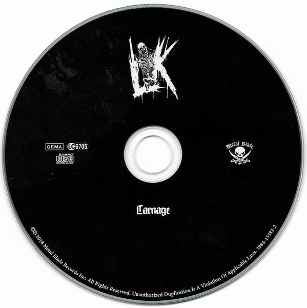 Lik (5) : Carnage (CD, Album)