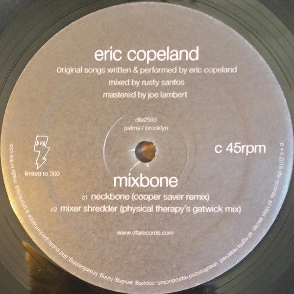Eric Copeland (2) : Mixbone (2x12", EP, Ltd)