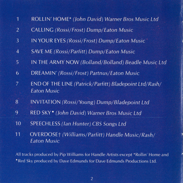 Status Quo - In The Army Now (CD) (Very Good Plus (VG)) - DaddyPop