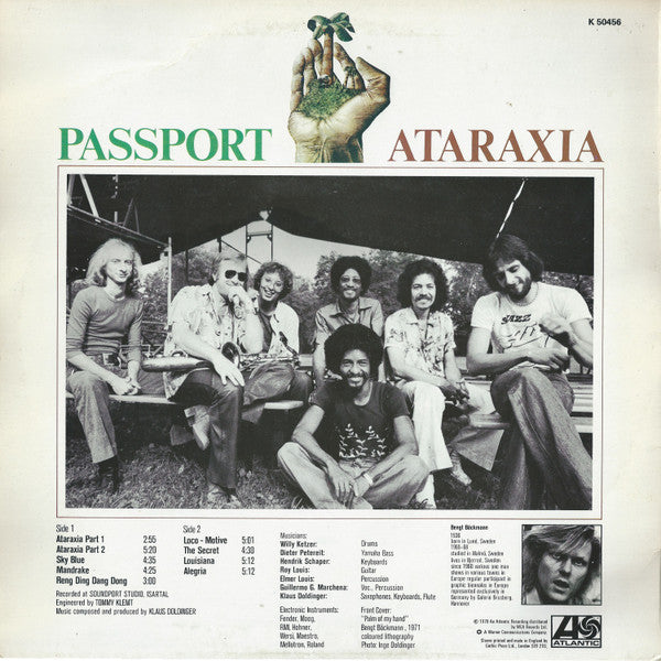 Passport - Ataraxia (LP) (Very Good Plus (VG)) - DaddyPop