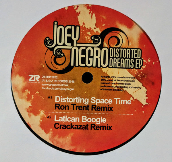 Joey Negro : Distorted Dreams EP (12", EP, Smplr)