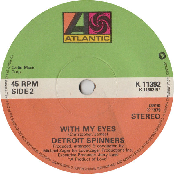 Spinners : Body Language (7")