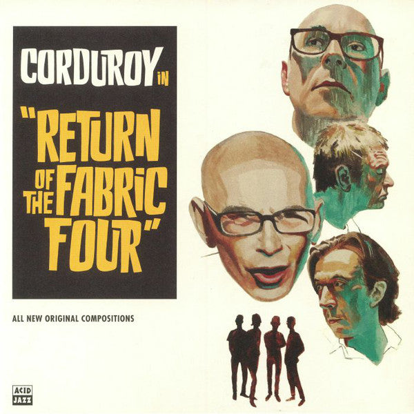 Corduroy : Return Of The Fabric Four (LP, Album, Whi)