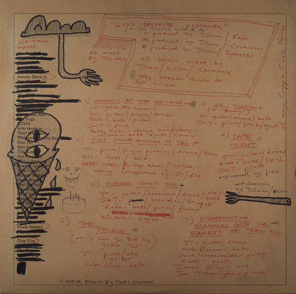 Father John Misty : God's Favorite Customer (LP, Album)