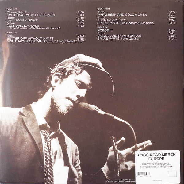 Tom Waits : Nighthawks At The Diner (2xLP, Album, Ltd, RE, RM, Mos)