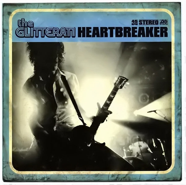 The Glitterati : Heartbreaker (7", Single, Blu)