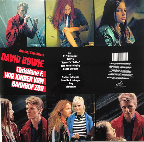David Bowie : Christiane F. Wir Kinder Vom Bahnhof Zoo (Original Soundtrack) (LP, Comp, Ltd, RE, Red)