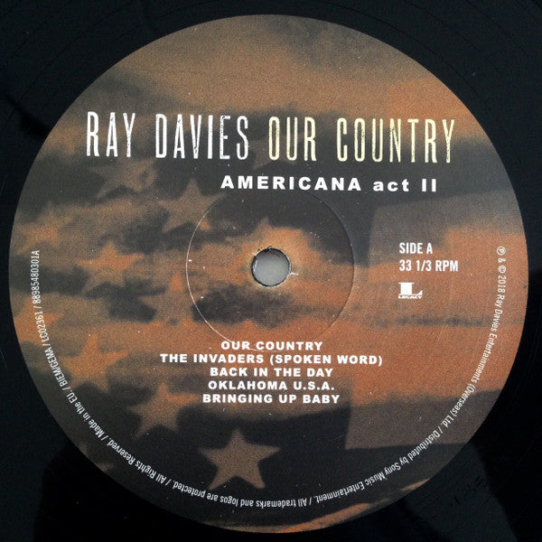 Ray Davies : Our Country: Americana Act II (2xLP, Album)