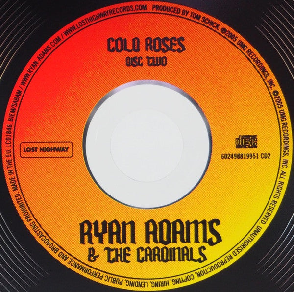 Ryan Adams & The Cardinals : Cold Roses (2xCD, Album)