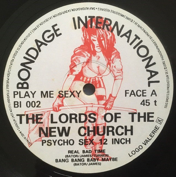 Lords Of The New Church : Psycho Sex 12 Inch (12")
