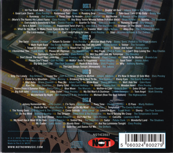 Various : 100 No.1 Hits Of The '60s (4xCD, Comp)