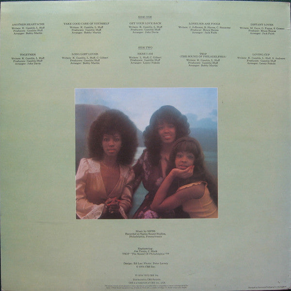 The Three Degrees : Take Good Care Of Yourself (LP, Album, Oli)