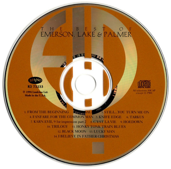 Emerson, Lake & Palmer : The Best Of Emerson, Lake & Palmer (CD, Comp)